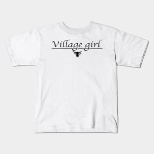 Village girl, Village child T-Shirt Kids T-Shirt